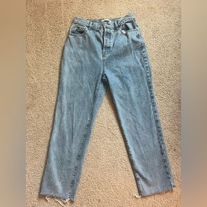 Pacsun High Rise Straight Jeans
